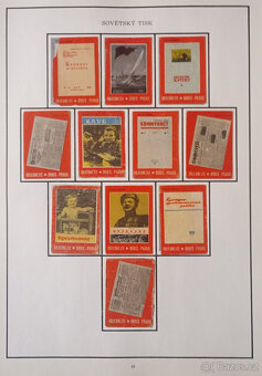 Album zápalkových nálepek 1945 - 1958 č.2 - 13