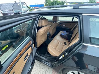 BMW E61 535d LCI, nebourané, nová STK - 13