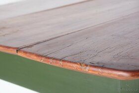 Velký Starožitný Kuchyňský Pracovní Stůl, pol. 19.století - 13