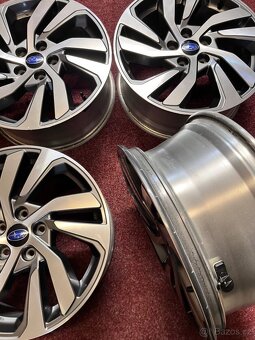 5x114,3 R18 Orig. alu Subaru Levorg + senzory tlaku - 13