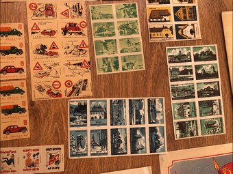STAROŽITNOSTI 1900-1980 ZNÁMKY, POHLEDNICE FOTKY Z PŮDY - 13