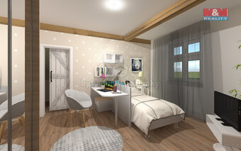 Prodej poloviny rodinného dvojdomu, 117 m², Drnek - 13