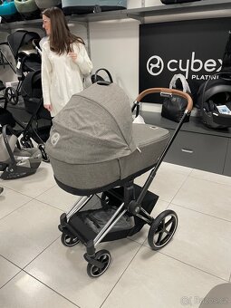 Prodám kočárek Cybex Priam (korbička, vajíčko, sporťák) - 13