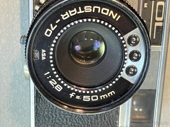Ruský fotoaparát Sokol Automat + Industar-70 2,8/50 + pouzdr - 13