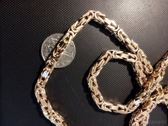 Zlatý řetěz královský 102.3 g - 13