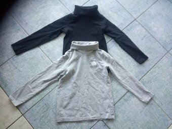 Triko, košile dlouhý rukáv, rolák-vel. 110/116 - 13