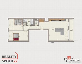 Podnájem, byty/3+kk, 72 m2, Borovanského 2383/19, Stodůlky,  - 13