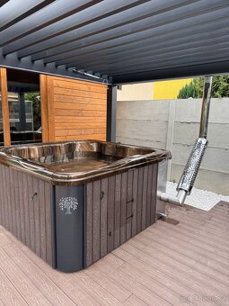 Novinka:Vyrábíme luxusní vířivky s interním kotlem na dřevo - 13