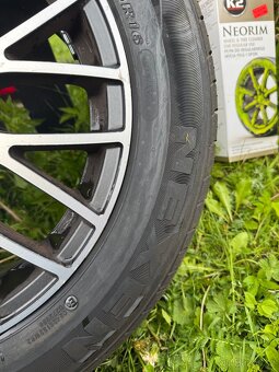 Hliníková kola 5x112 včetně pneu 205/55 R16 - 13