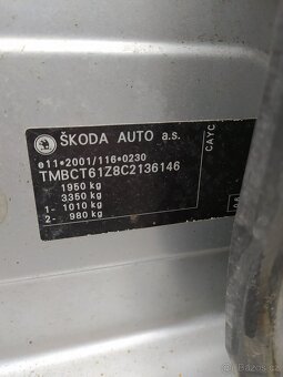 Škoda Octavia II – SPZ 8B2 7120 - 13