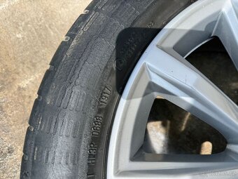 Sada Alu kol 5x112 R17 VW London 3G0601025D, pneu 215/55/17 - 13
