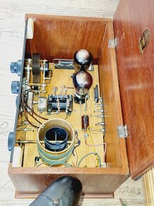 Starožitné rádio Telefunken Marconi II. včetně reproduktoru - 13