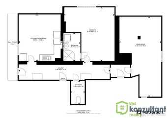 Pronájem bytu 2+1, 74 m2 - Číhalín, ev.č. 00782 - 13