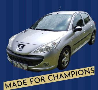 Peugeot 206+ 1.1 44kW benzín - 13