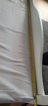 Dětská  bila postel s hvězdičkama s šuplíkem - 13