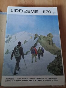 LIDÉ A ZEMĚ ročníky 1970, 1971,1972, 1973, kompletní - 13