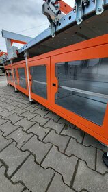 XXL truhlářský lis, pracovní stůl, srovnávač desek, horní fr - 13