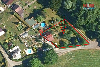 Prodej zahrady s chatou, 441 m², Pašinka u Kolína - 13