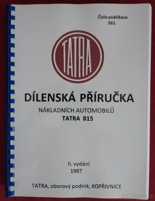 TATRA 815-2 EURO I, EURO II - DÍLENSKÁ PŘÍRUČKA - 13