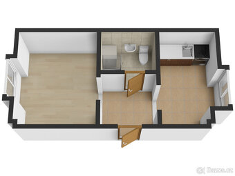 Prodej bytu 1+1 v osobním vlastnictví 24 m², Jeseník - 13