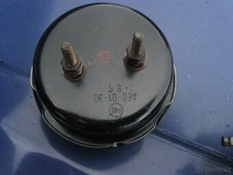 ZETOR 25 - Super 50 Tlakoměr 0-16kg/cm2 + ampermetr +/-30A - 13