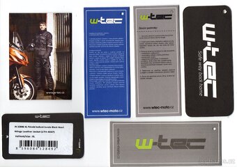 Kožená motobunda W-TEC Black Heart Wings Leather Jacket  XL - 13