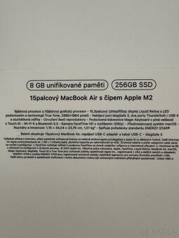Apple Macbook 15" M2 2023 záruka - 13
