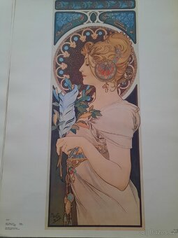Alfons Mucha - plakáty 42x 60 cm v deskách - 13