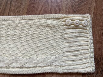 Nová dámská zimní šála ALPINE PRO - krémová, orig. balení - 13