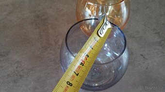 Retro kulovité sklenky na whisky 200ml - 13