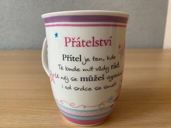 Nové porcelánové hrnky - různé velikosti, motivy - 13