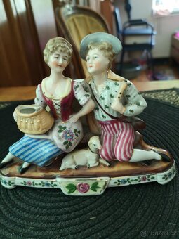 porcelánové sošky Dux předválečné - 13
