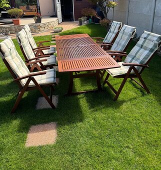 Teakovy zahradny nabytok - 13
