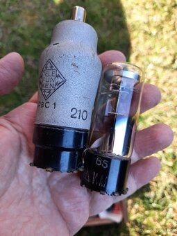 Elektronky Tungsram   Telefunken Philips / elektro č.8 , č.9 - 13