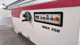 Formátovací pila SICAR SEGA 350 s předřezem a stolem 3,2 m - 13