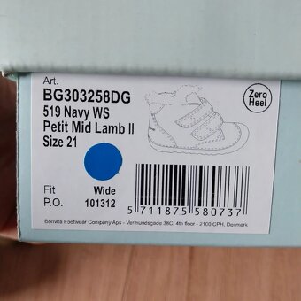 Zimní barefoot boty Bundgaard vel.21 - 13