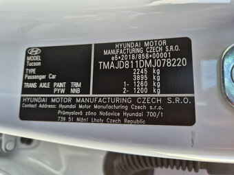 Hyundai Tucson, 169kW Hybrid 4x4 AUT Style - 13