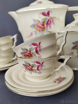 Starožitný porcelánový čajový servis od MZ Art Deco - 13