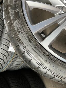 Original alu sada MB CLS W257 R19 + letní pneu - 13