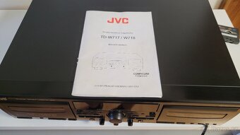 JVC TD-W718 dvojity tape deck - 13