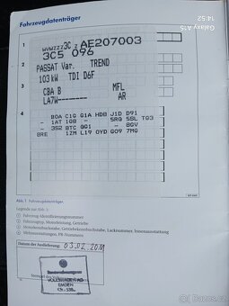Volkswagen Passat B6 3C VARIANT 2.0 TDI DSG Trend - 13
