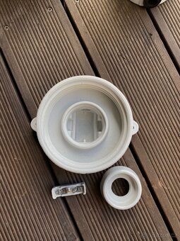 Retro porcelánové svietidlá DDR bublinkové & kryštál. - 13