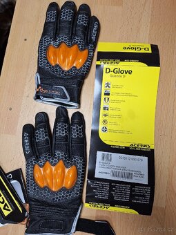 Kožené rukavice na motorku Acerbis KTM vel XXXL - 13