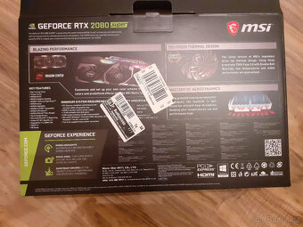 Prodám MSI GeForce RTX 2080 SUPER GAMING X TRIO - 13