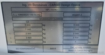 Prodám speciál MB Sprinter 519 CDI, 4x4 - částečně pancéřova - 13