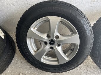 Alu kola R16 5x120 VW Transporter T5 + zimní pneu 205/65/16C - 13