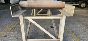 Válečkový dopravník 230cm, šíře válců 80cm 2ks - 13