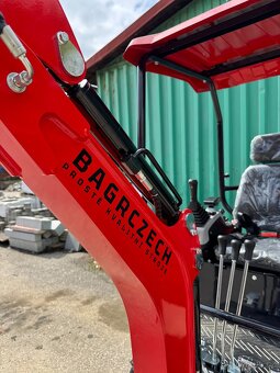 Minibagr A15 1500kg, Kubota BAGRCZECH - 13