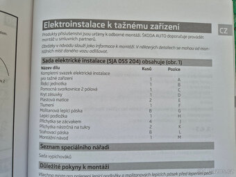 elektroinstalace pro tažné zařízení Škoda Rapid do 05/2015 5 - 13