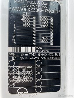 MAN TGX 18.480 EEV manuální převodovka - 13